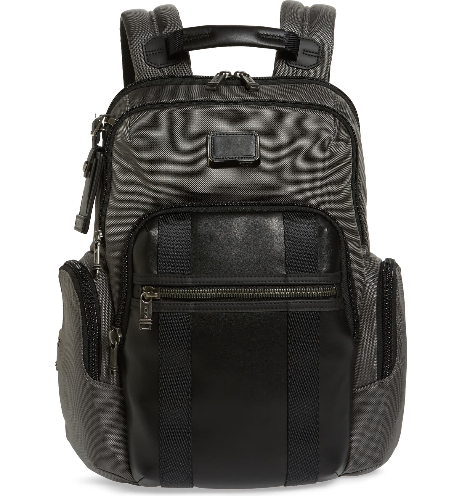 a black and grey backpack