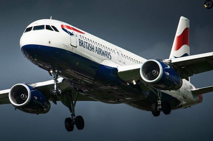 A British Airways Club Europe flight from London to Dublin
