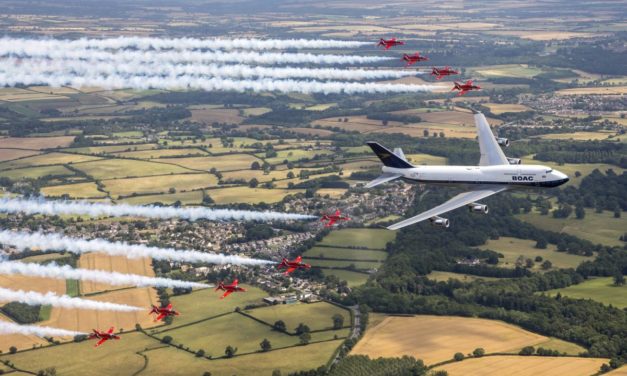 Which is the best British Airways and Red Arrows flypast?
