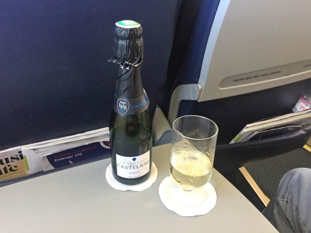 British Airways Champagne Castelnau