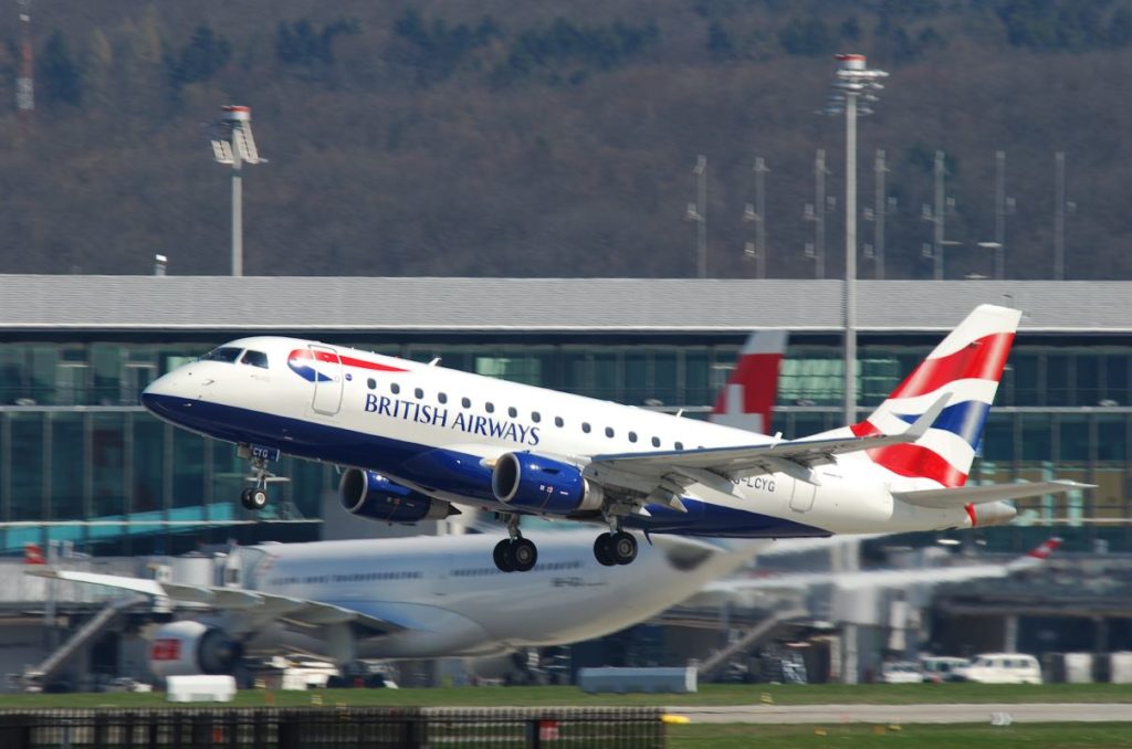 British Airways CityFlyer Embraer 170