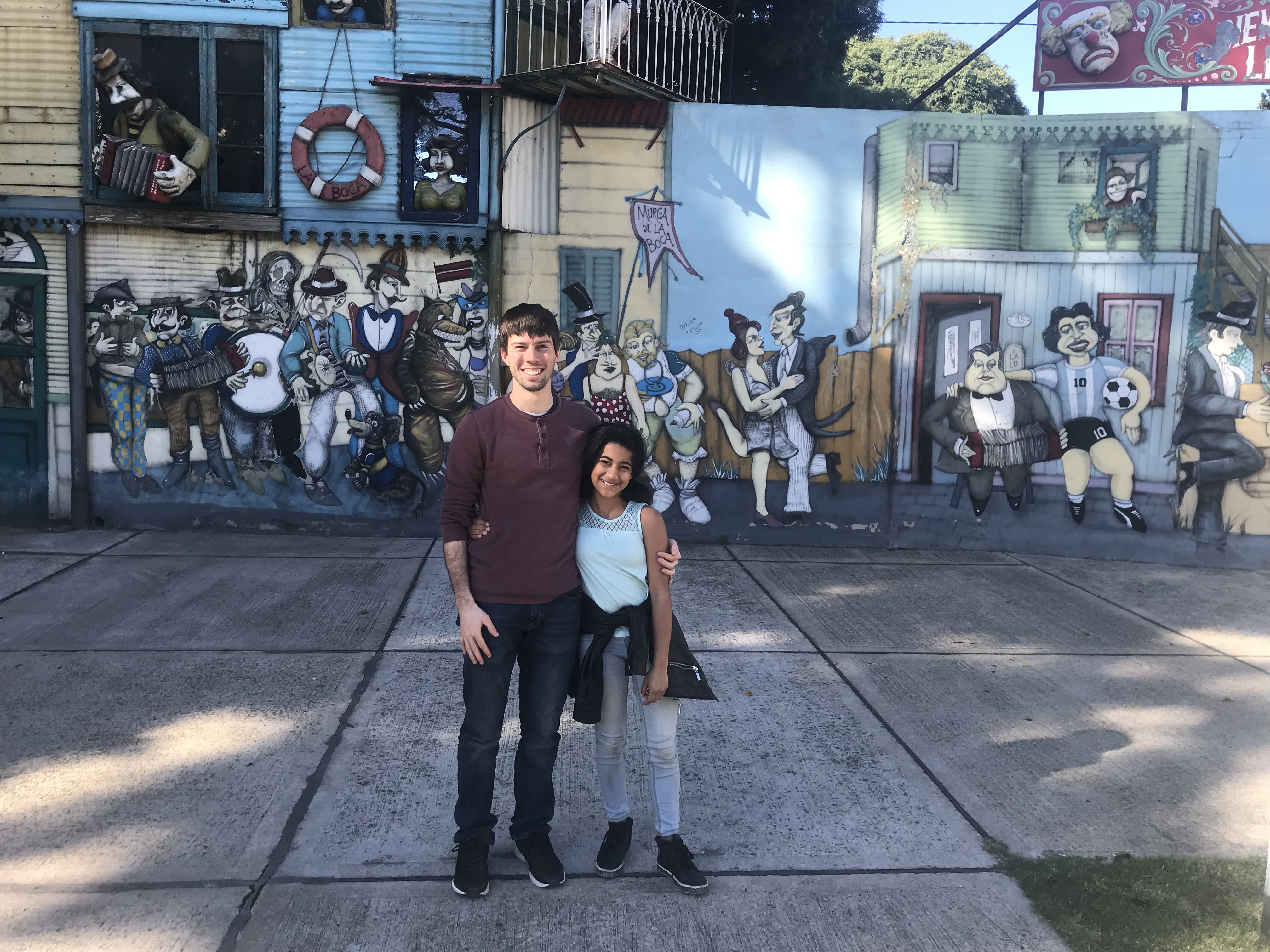 a man and woman posing for a picture