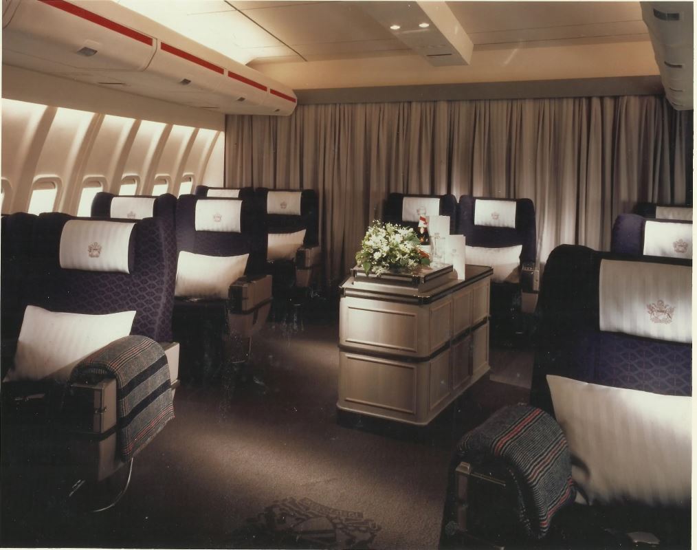 BA Centenary Archive Collection - BOAC 747 First Class