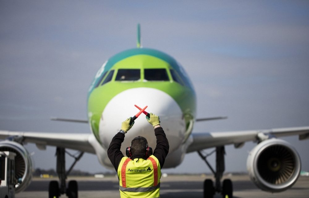 How many flights do airline alliances have in Dublin?