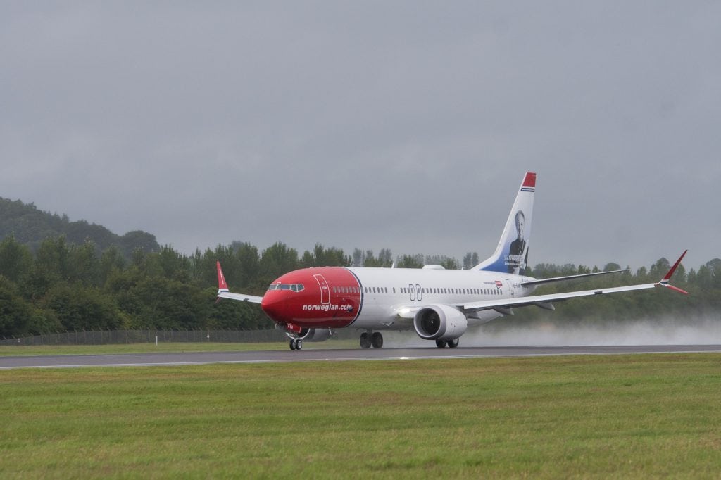 Norwegian Boeing 737 MAX