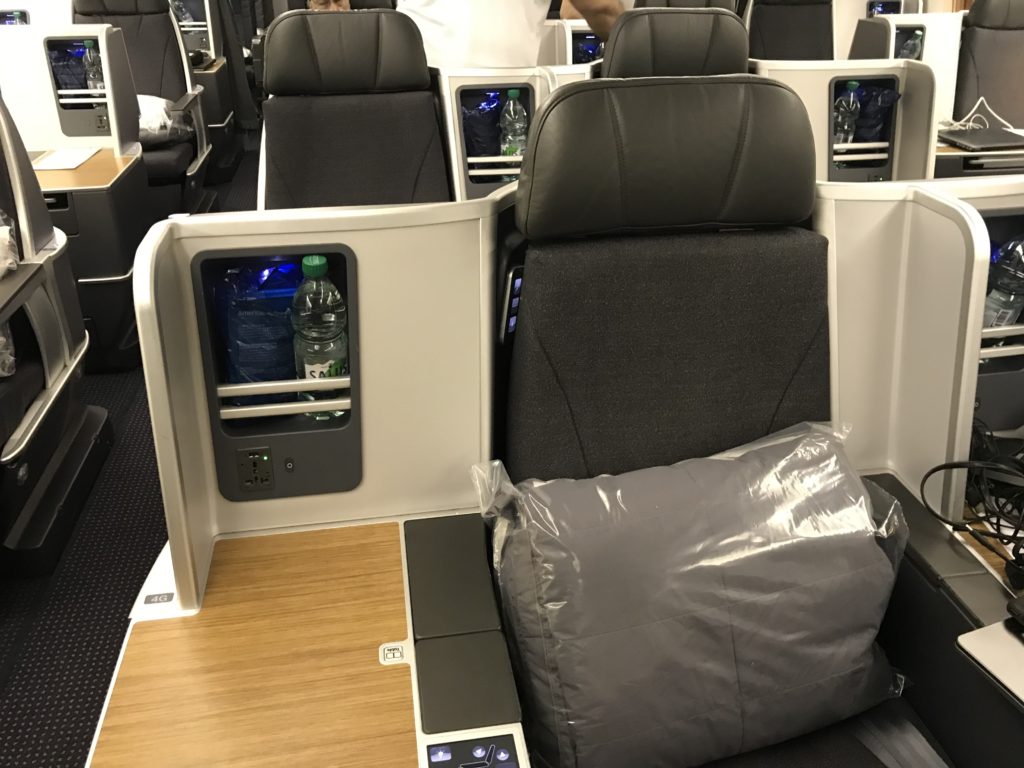 American Airlines 767 business class seat