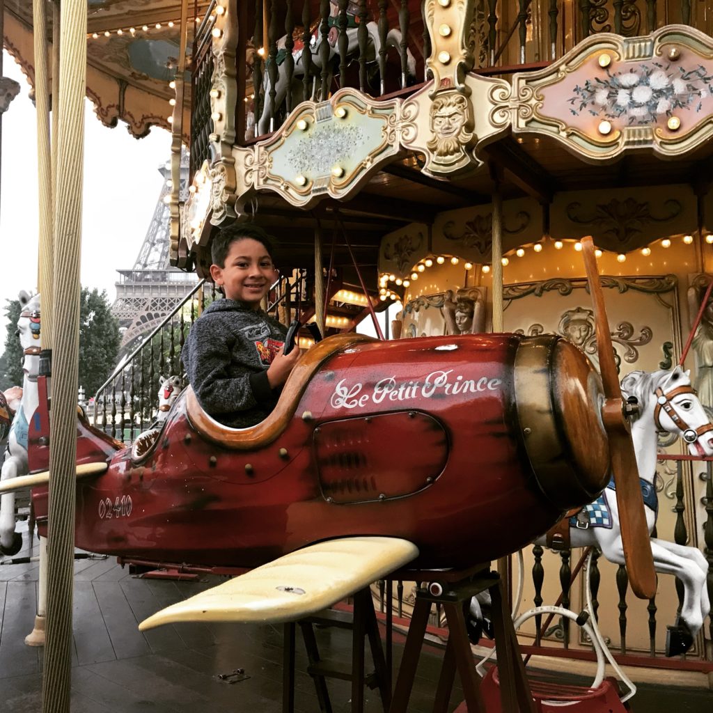 best things to do in paris with kids - carousel
