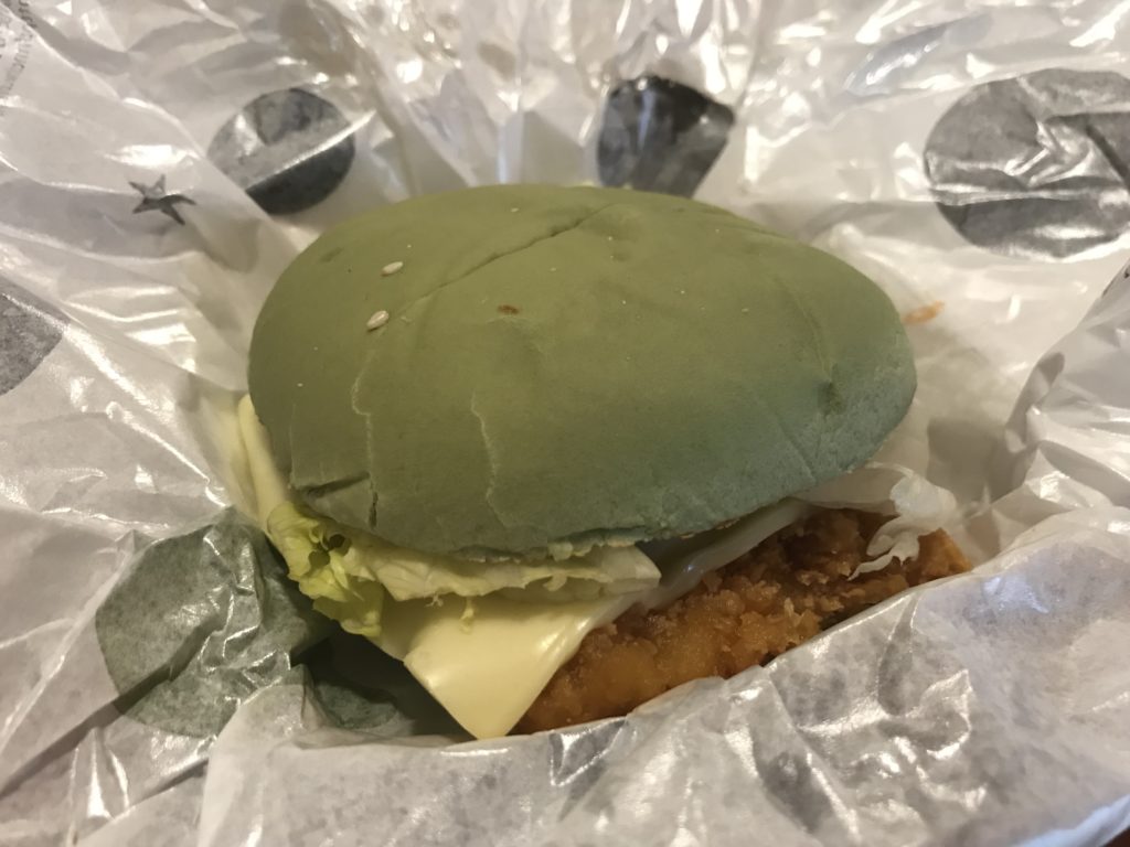 a sandwich in a wrapper