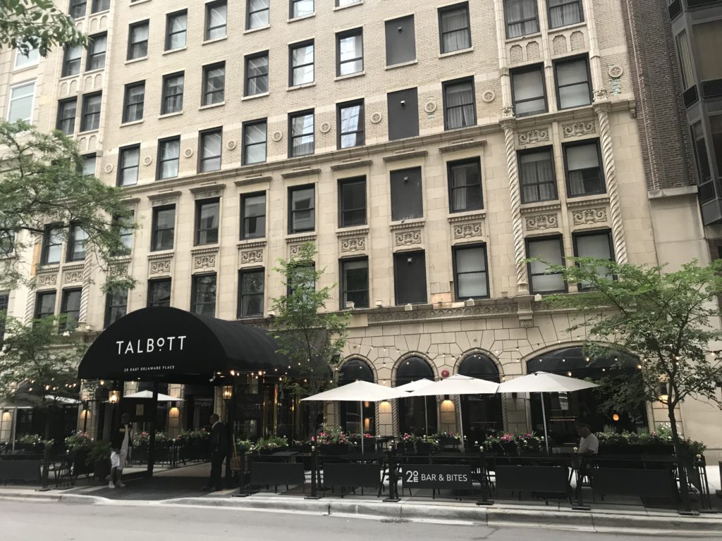 Talbott Hotel Chicago exterior