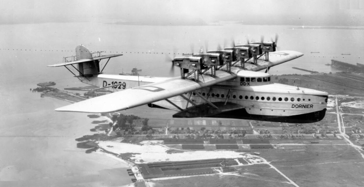 Does anyone remember the huge Dornier Do X flying boat?