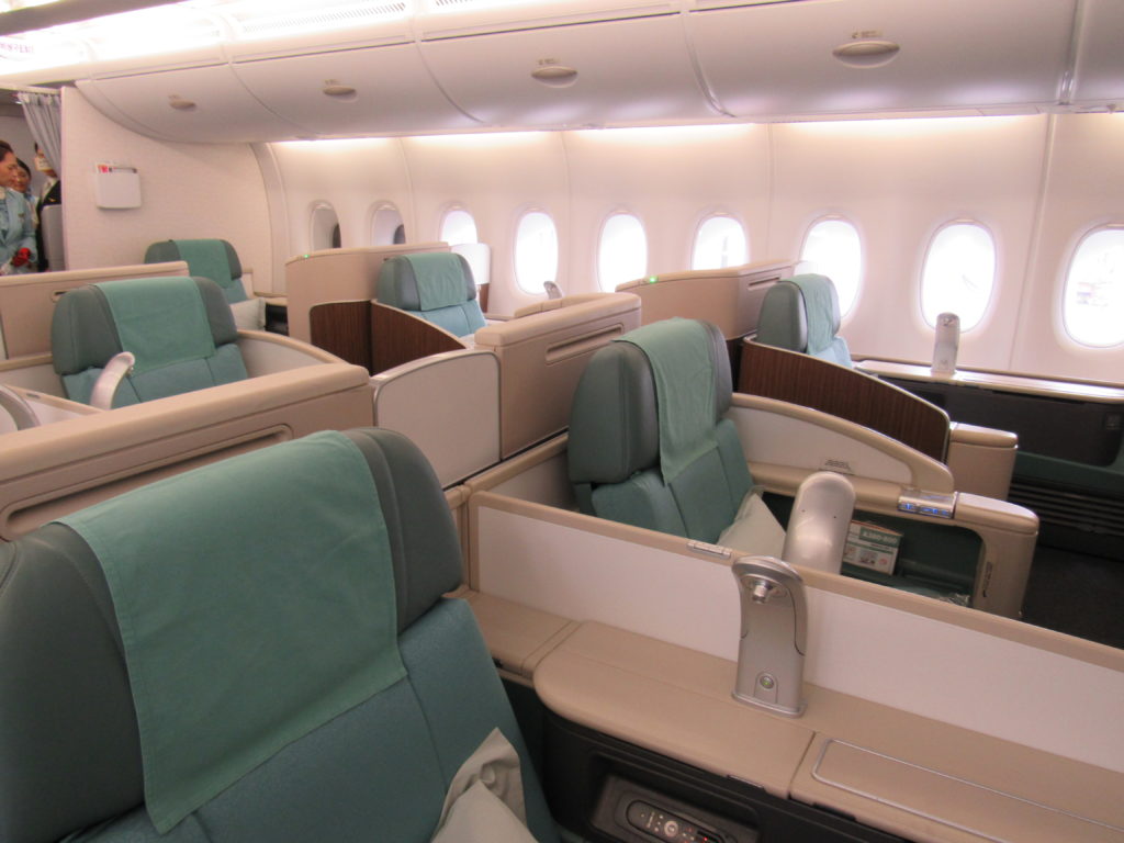 Korean Air A380 First Class Cabin