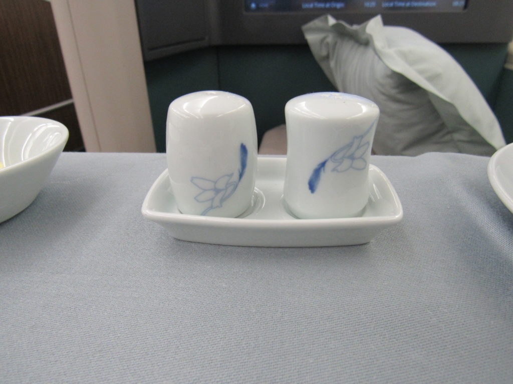 Salt and Pepper Shakers Korean Air First Class