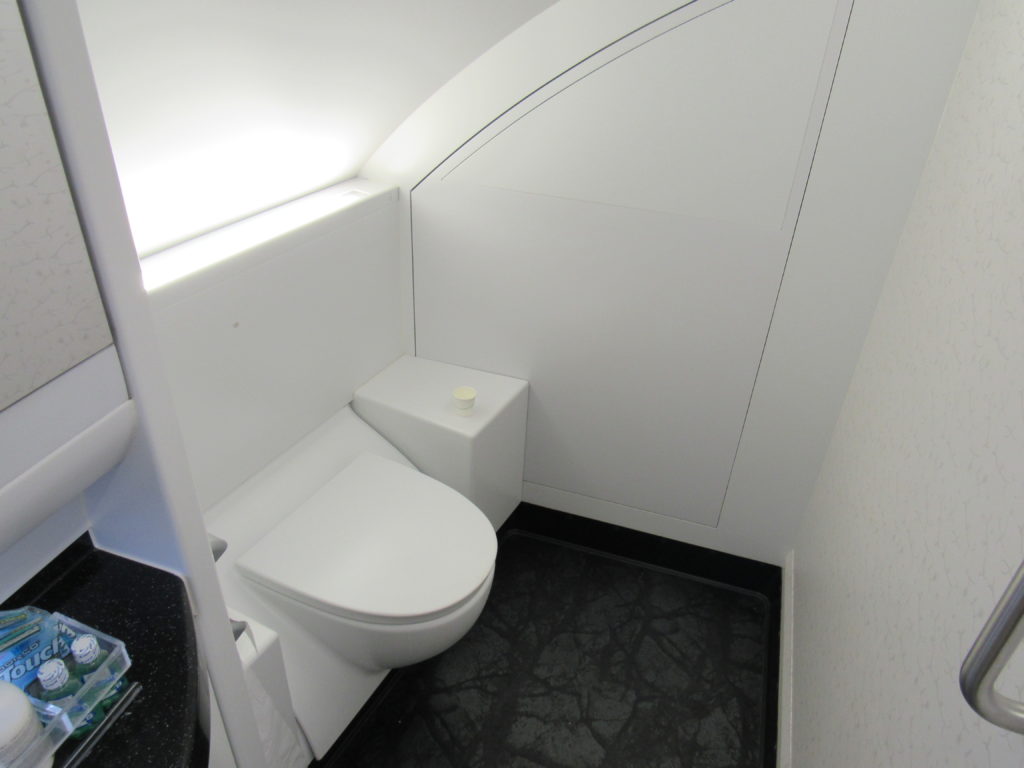 Korean Air A380 Business Class Bathroom