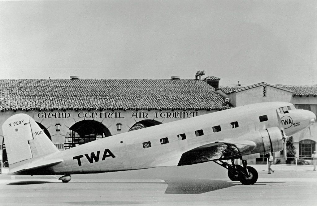 an airplane on the runway