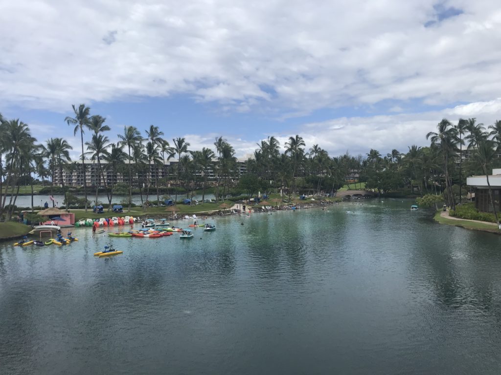 Hilton Waikoloa Village lagoon