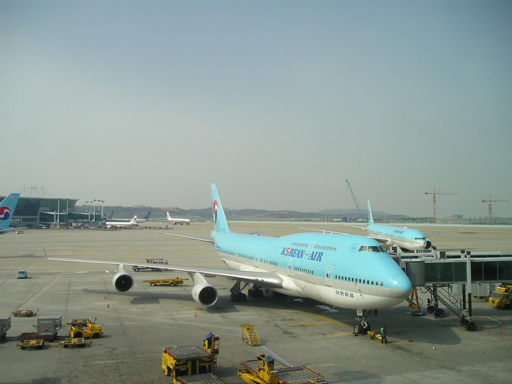 cancel Korean business class 747-8