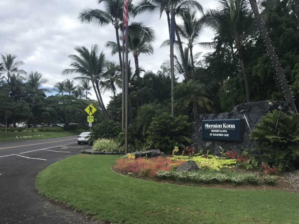 Sheraton Kona Resort & Spa at Keauhou Bay Sign