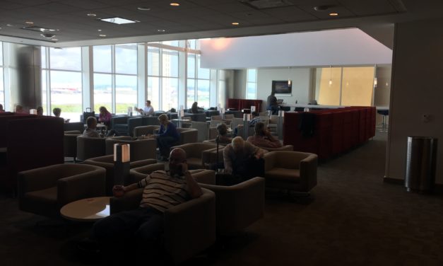 Atlanta SkyClub Terminal F Review Delta Airlines