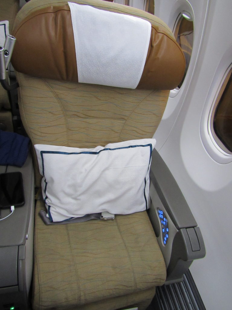 Oman Air 737 Business Class Seat