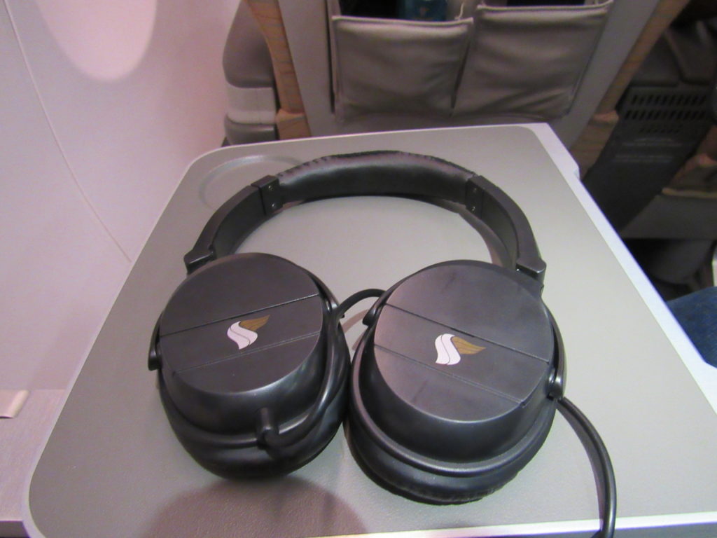 Oman Air headphones
