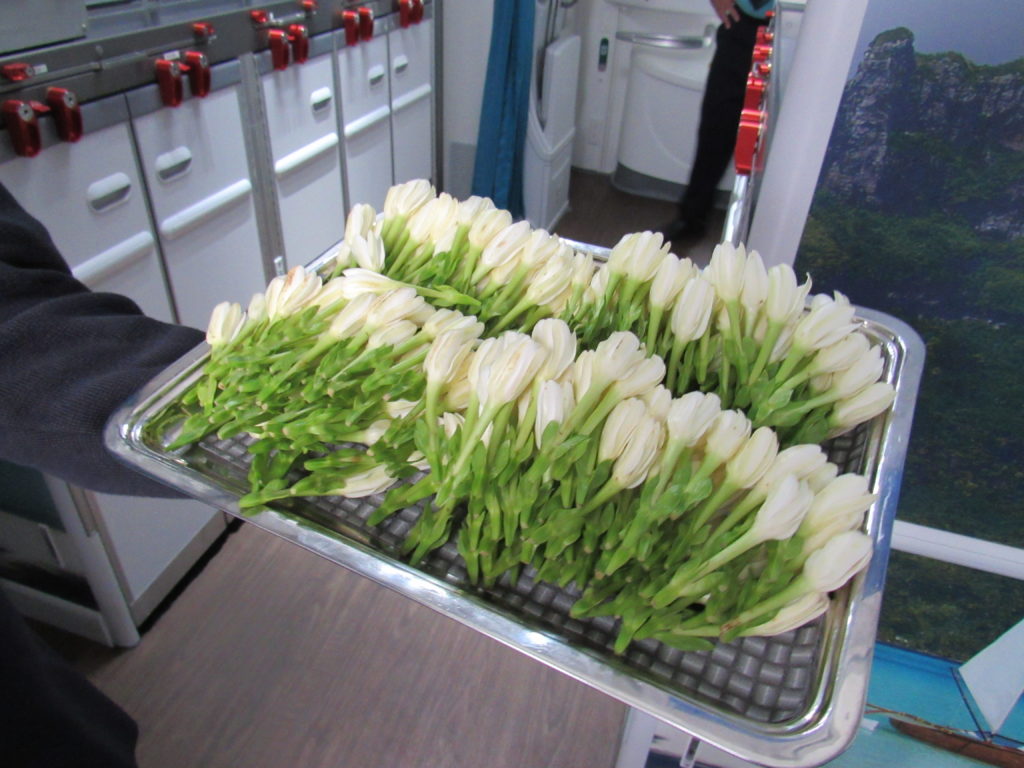Flowers Upon Boarding