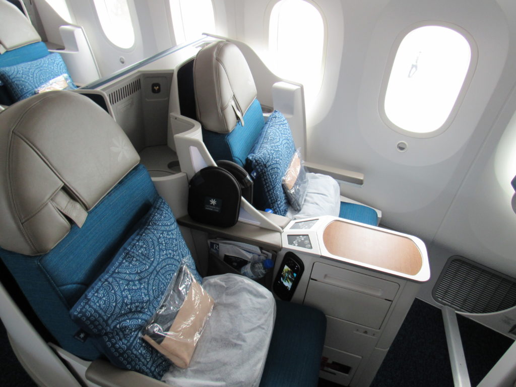 Business Class Seat Air Tahiti Nui