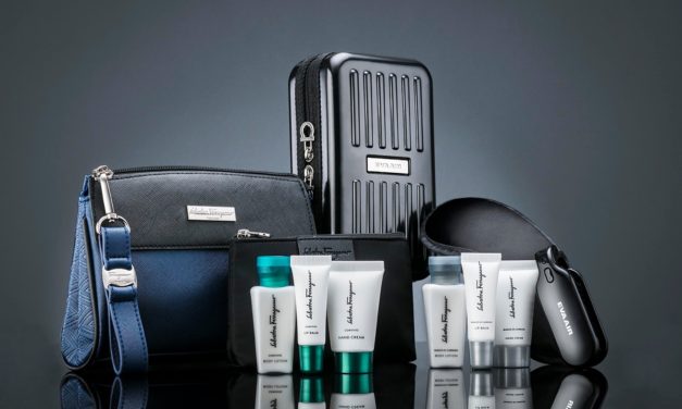 New EVA Air Salvatore Ferragamo Amenity Kit