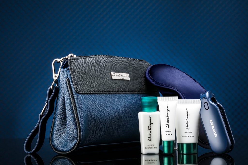 Salvatore Ferragamo soft case amenity kit