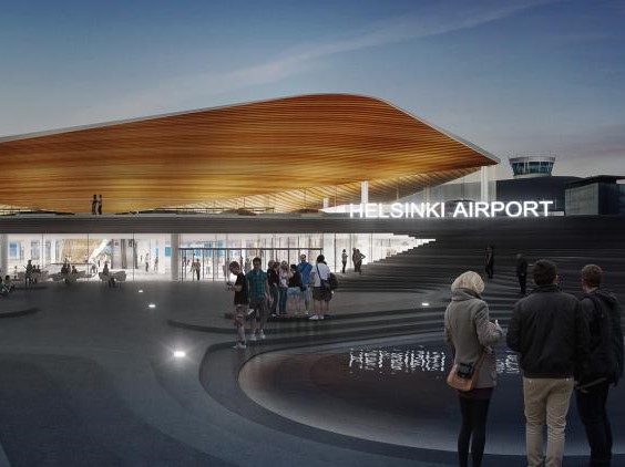 Helsinki Airport’s New Entrance is Going to Be Absolutely Stunning