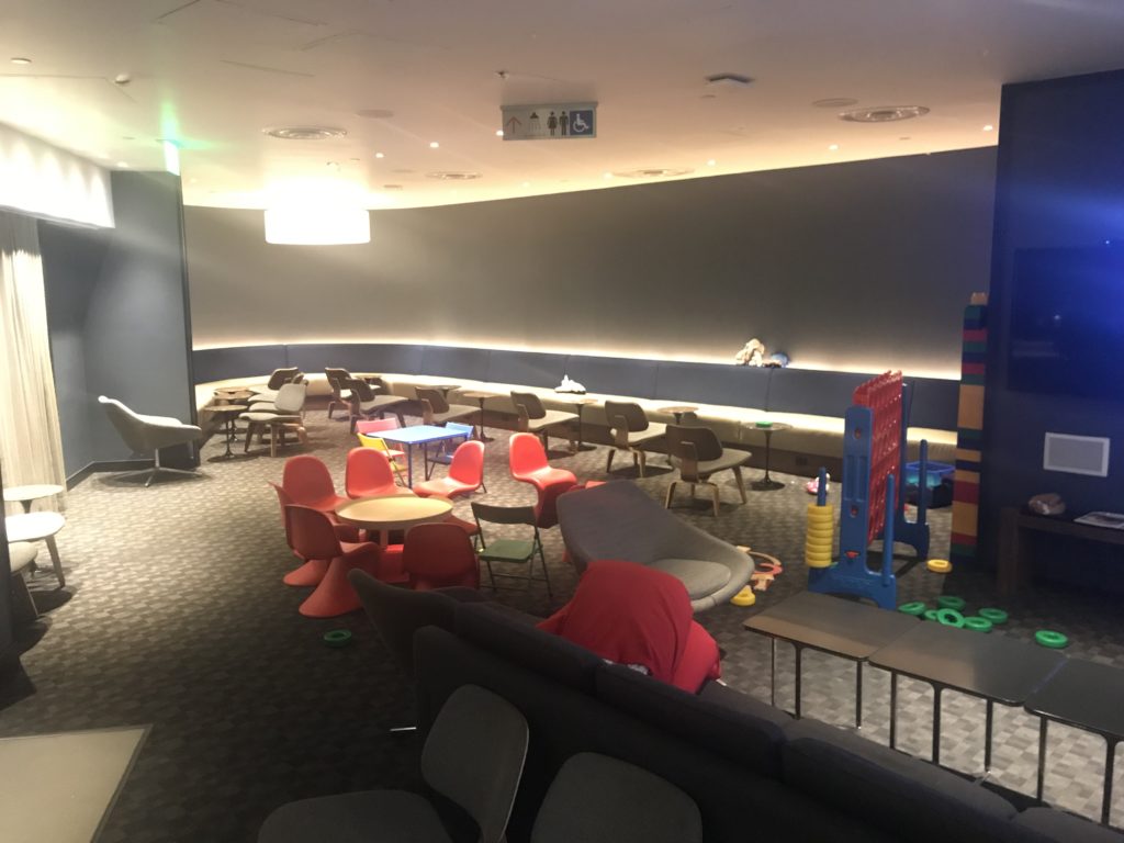 Oneworld Business Class Lounge LAX kids room