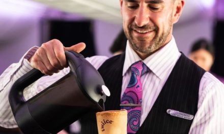 Are edible coffee cups the future? Air New Zealand thinks so!