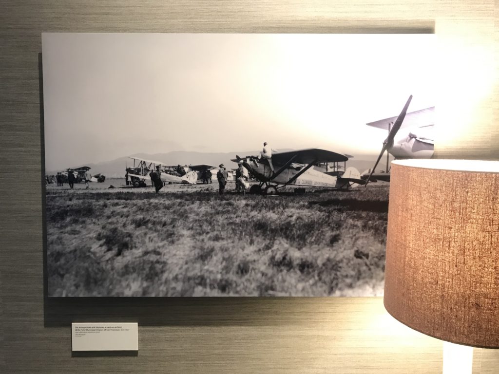 a picture of airplanes on a table