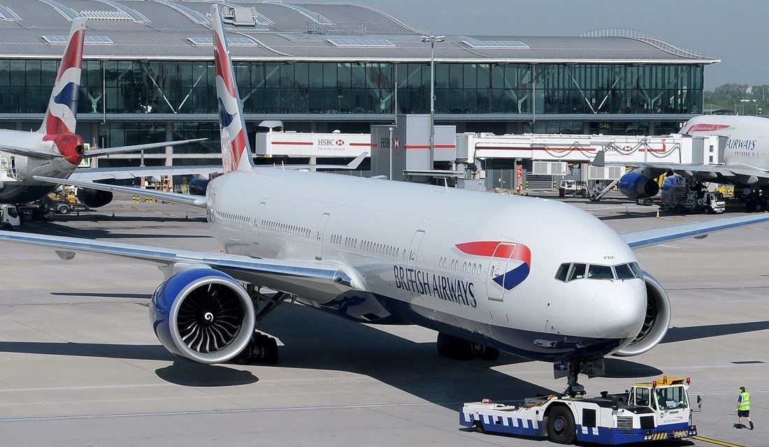 How awful is it having to run for your British Airways Premium Economy flight to Sydney?