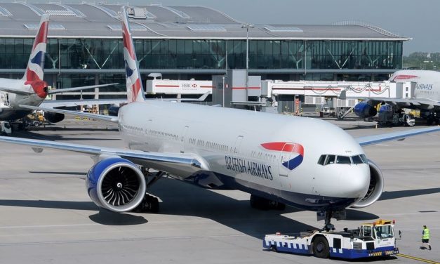 How awful is it having to run for your British Airways Premium Economy flight to Sydney?