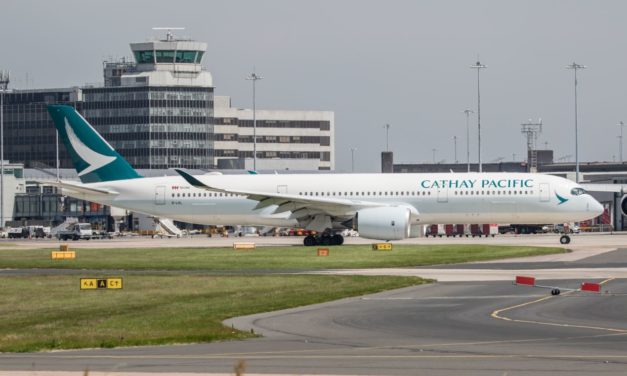 Cathay Pacific return to Dublin and Irish Times choose an odd picture for their article!