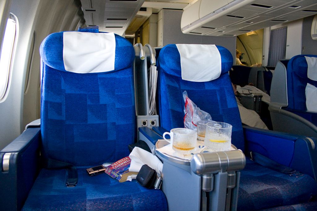 Finnair MD-11 Business Class Seats 2009