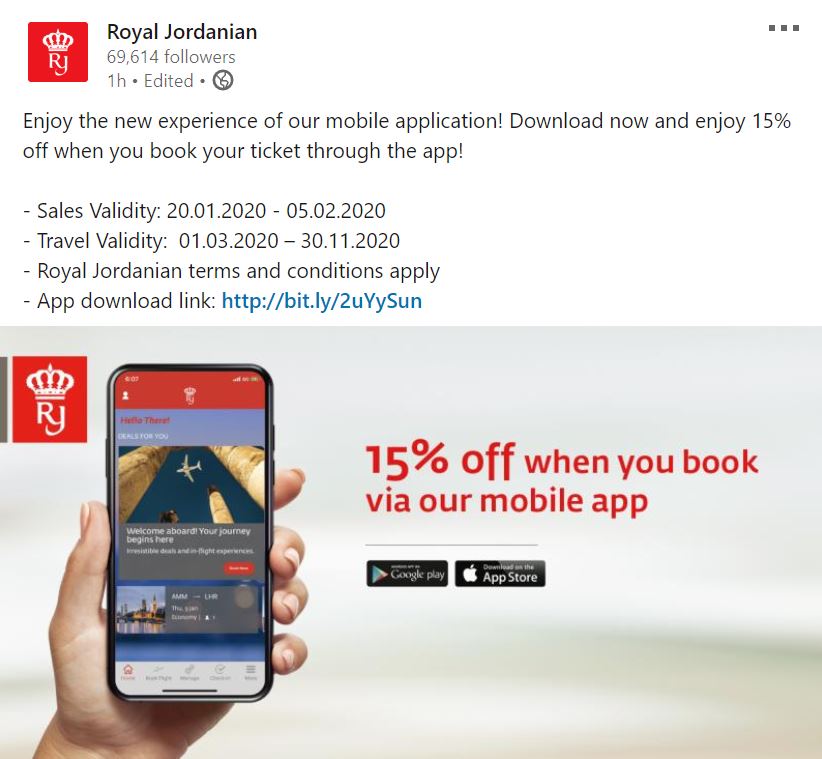 royal jordanian book flight