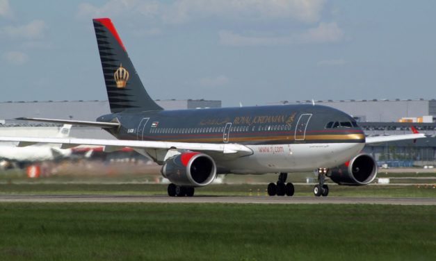 What delights are in business class on a Royal Jordanian A310 in 2008?