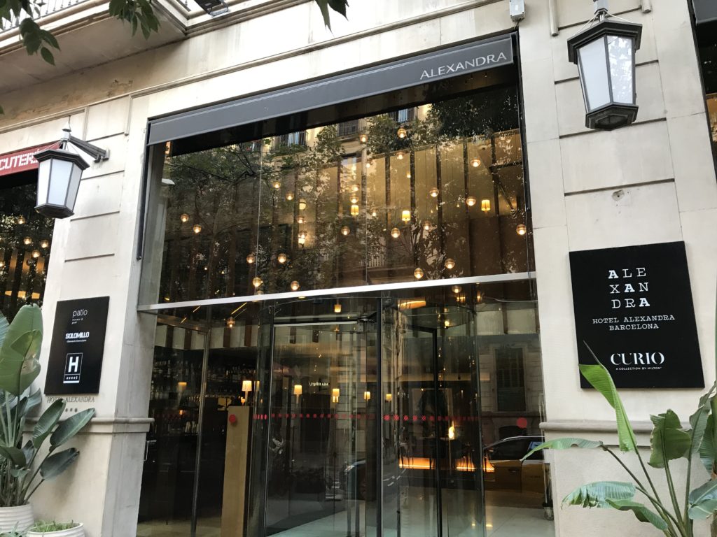 Alexandra Barcelona Hotel review 