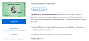 Amex Green Card