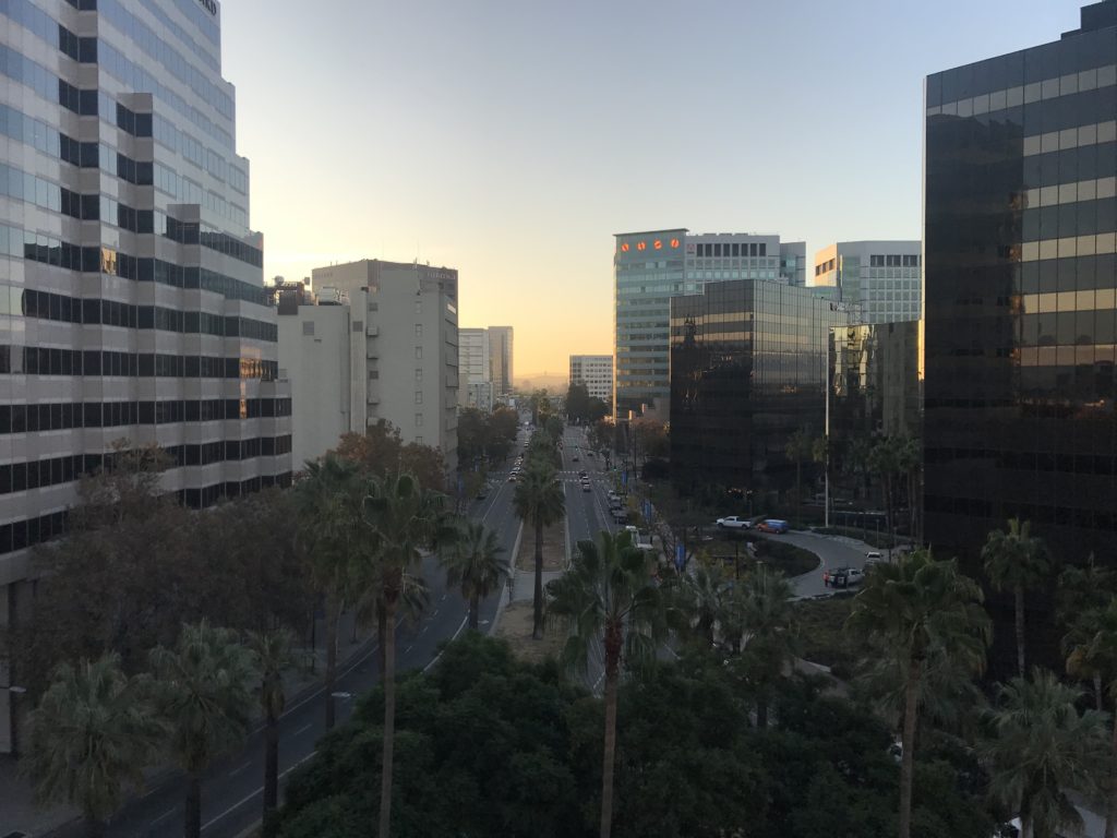 Hotel De Anza San Jose view