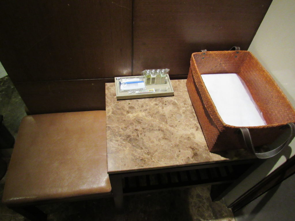 First Class Lounge Bathroom