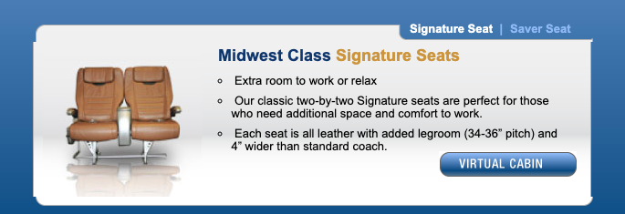 Midwest Class Signature Seat