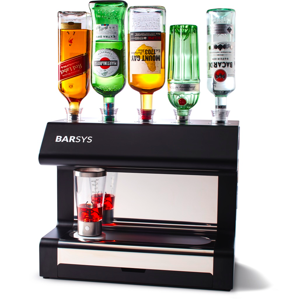 The Barsys cocktail system is being piloted in British Airways lounges in San Francisco and Newark.