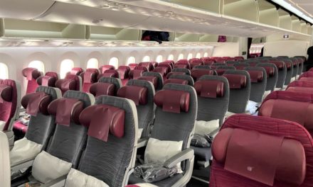 How comfortable is Qatar Airways 787 economy class flying Doha to Dublin?