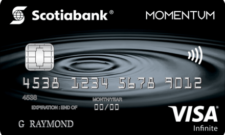 Special Offer: 10% Cashback and No Annual fee, with Scotia Momentum Visa Infinite card