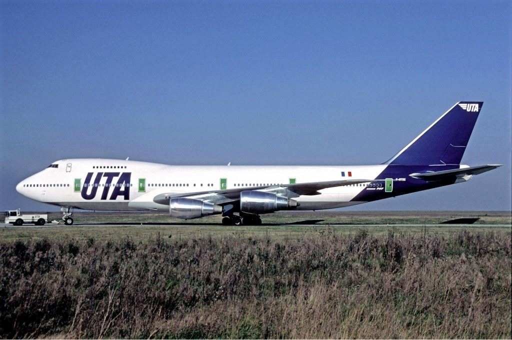 a large airplane on a runway