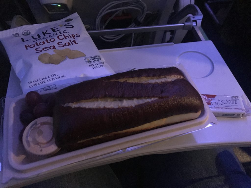 Alaska Airlines basic economy food for purchase