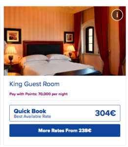 a screenshot of a hotel room