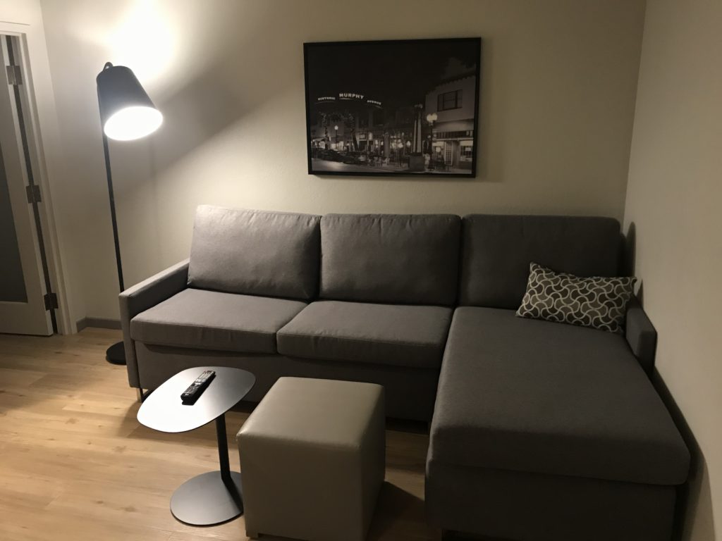 a couch in a room